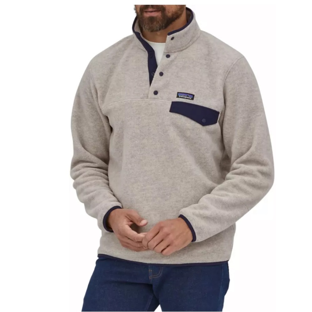 Patagonia Men's Synchilla Snap-T Pullover size Large.